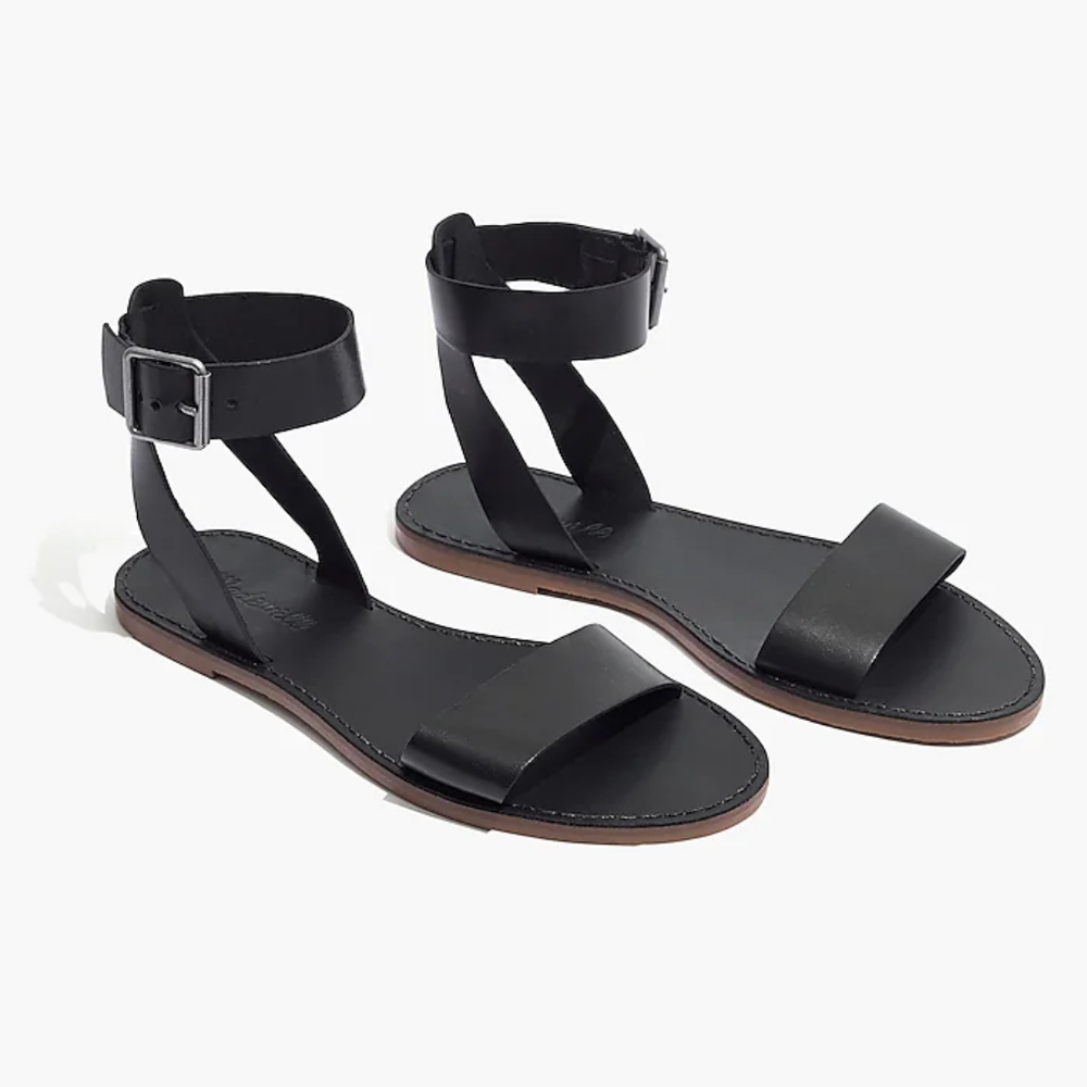 Madewell The Boardwalk Ankle Strap Sandals